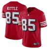 NFL Men's San Francisco 49ers George Kittle Nike Red Alternate Vapor Limited Player Jersey