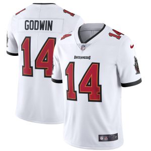 NFL Men's Tampa Bay Buccaneers Chris Godwin Nike White Vapor Limited Player Jersey