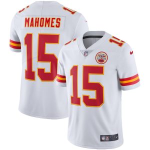 NFL Men's Kansas City Chiefs Patrick Mahomes Nike White Vapor Limited Jersey