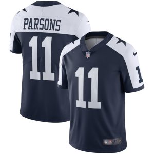 NFL Men's Dallas Cowboys Micah Parsons Nike Navy Alternate Vapor Limited Jersey