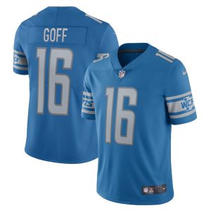 NFL Men's Detroit Lions Jared Goff Nike Blue Vapor Limited Jersey