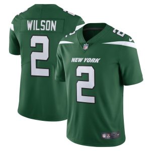 NFL Men's New York Jets Zach Wilson Nike Gotham Green Vapor Limited Jersey