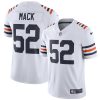 NFL Men's Chicago Bears Khalil Mack Nike White 2019 Alternate Classic Vapor Limited Jersey