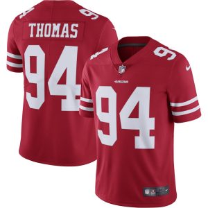 NFL Men's San Francisco 49ers Solomon Thomas Nike Scarlet Vapor Untouchable Limited Jersey