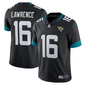 NFL Men's Jacksonville Jaguars Trevor Lawrence Nike Black Alternate Vapor Limited Jersey