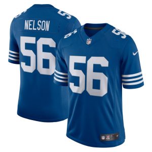 NFL Men's Indianapolis Colts Quenton Nelson Nike Royal Alternate Vapor Limited Jersey