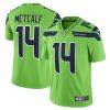 NFL Men's Seattle Seahawks DK Metcalf Nike Neon Green Vapor Limited Player Jersey