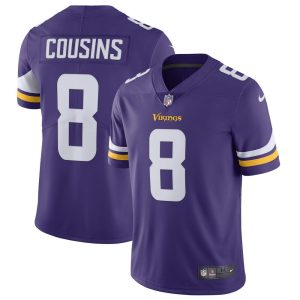 NFL Men's Minnesota Vikings Kirk Cousins Nike Purple Vapor Untouchable Limited Jersey