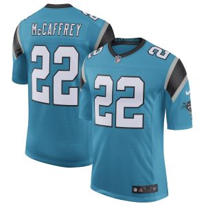 NFL Men's Carolina Panthers Christian McCaffrey Nike Blue Classic Limited Player Jersey