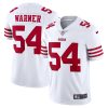 NFL Men's San Francisco 49ers Fred Warner Nike White Vapor Limited Jersey