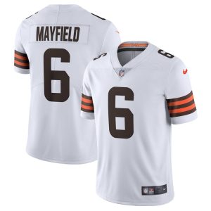 NFL Men's Cleveland Browns Baker Mayfield Nike White Vapor Limited Jersey
