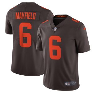 NFL Men's Cleveland Browns Baker Mayfield Nike Brown Alternate Vapor Limited Jersey