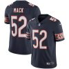NFL Men's Chicago Bears Khalil Mack Nike Navy Vapor Limited Jersey