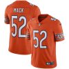 NFL Men's Chicago Bears Khalil Mack Nike Orange Vapor Limited Jersey