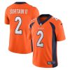 NFL Men's Denver Broncos Patrick Surtain II Nike Orange Vapor Limited Jersey