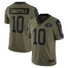 NFL Men's San Francisco 49ers Jimmy Garoppolo Nike Olive 2021 Salute To Service Limited Player Jersey
