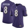 NFL Men's Baltimore Ravens Lamar Jackson Nike Purple Speed Machine Limited Jersey