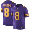 NFL Men's Minnesota Vikings Kirk Cousins Nike Purple Color Rush Vapor Untouchable Limited Jersey