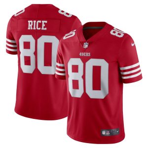 NFL Men's San Francisco 49ers Jerry Rice Nike Scarlet Vapor Limited Retired Player Jersey