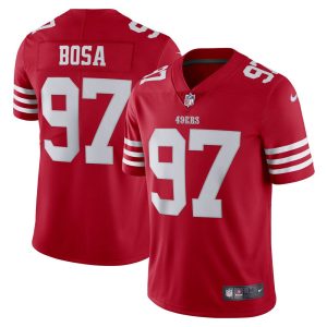 NFL Men's San Francisco 49ers Nick Bosa Nike Scarlet Vapor Limited Jersey