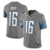 NFL Men's Detroit Lions Jared Goff Nike Steel Alternate Vapor Limited Jersey