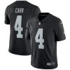 NFL Men's Las Vegas Raiders Derek Carr Nike Black Vapor Untouchable Limited Player Jersey