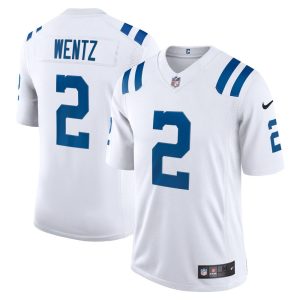 NFL Men's Indianapolis Colts Carson Wentz Nike White Vapor Limited Jersey