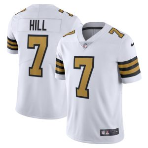 NFL Men's New Orleans Saints Taysom Hill Nike White Alternate Vapor Limited Jersey