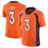NFL Men's Denver Broncos Drew Lock Nike Orange Vapor Limited Jersey
