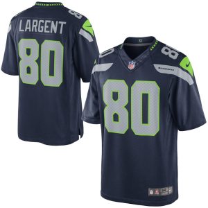 NFL Mens Nike Steve Largent College Navy Seattle Seahawks Retired Player Limited Jersey