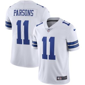 NFL Men's Dallas Cowboys Micah Parsons Nike White Vapor Limited Jersey