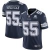 NFL Men's Dallas Cowboys Leighton Vander Esch Nike Navy 60th Anniversary Limited Jersey