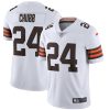 NFL Men's Cleveland Browns Nick Chubb Nike White Vapor Limited Jersey