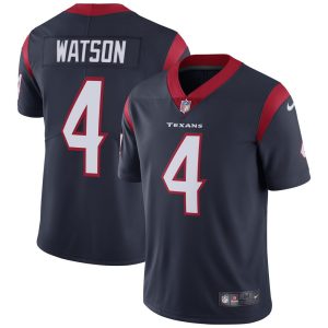 NFL Men's Houston Texans Deshaun Watson Nike Navy Vapor Untouchable Limited Jersey