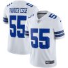 NFL Men's Dallas Cowboys Leighton Vander Esch Nike White Vapor Limited Player Jersey