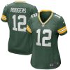 NFL Women's Green Bay Packers Aaron Rodgers Nike Green Player Jersey