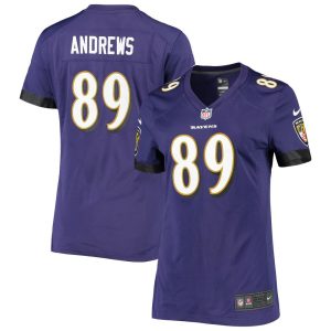 NFL Women's Baltimore Ravens Mark Andrews Nike Purple Game Player Jersey