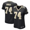 NFL Women's New Orleans Saints James Hurst Nike Black Game Jersey