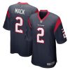 NFL Men's Houston Texans Marlon Mack Nike Navy Game Jersey