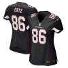 NFL Women's Arizona Cardinals Zach Ertz Nike Black Alternate Player Game Jersey