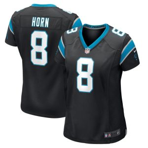 NFL Women's Carolina Panthers Jaycee Horn Nike Black Game Player Alternate Jersey