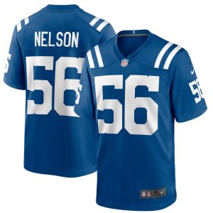 NFL Men's Indianapolis Colts Quenton Nelson Nike Royal Game Player Jersey