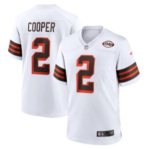 NFL Men's Cleveland Browns Amari Cooper Nike White Alternate Game Jersey