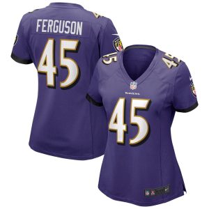 NFL Women's Baltimore Ravens Jaylon Ferguson Nike Purple Game Jersey