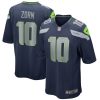 NFL Men's Seattle Seahawks Jim Zorn Nike College Navy Game Retired Player Jersey