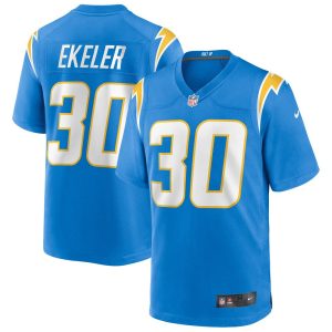 NFL Men's Los Angeles Chargers Austin Ekeler Nike Powder Blue Game Player Jersey