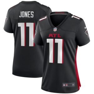 NFL Women's Atlanta Falcons Julio Jones Nike Black Player Game Jersey