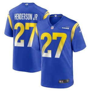 NFL Men's Los Angeles Rams Darrell Henderson Jr. Nike Royal Game Jersey