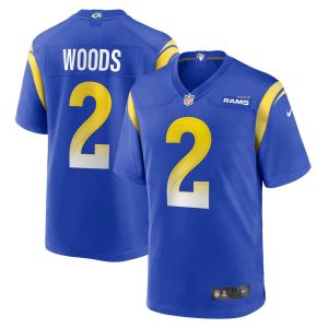 NFL Men's Los Angeles Rams Robert Woods Nike Royal Player Game Jersey