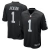NFL Men's Las Vegas Raiders DeSean Jackson Nike Black Game Jersey